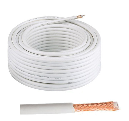 Comprar BYSECUR BSC00801 Bobina de cable coaxial micro RG-59  de 100m para CCTV