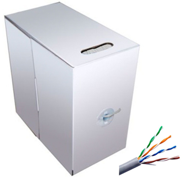 BYSECUR BSC00804 Bobina en caja de 305m cable de UTP CAT5e (1)