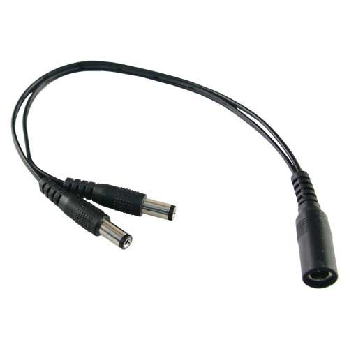 BYSECUR BSC00835 Distribuidor de alimentación para 2 cámaras de seguridad con 1 sola fuente
