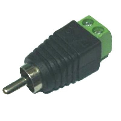 Comprar BYSECUR BSC01337 Conector DC macho RCA con salidas +/- de 2 terminales