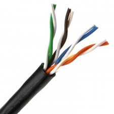 BYSECUR BSC01419 Bobina en caja de cable UTP Cat5e de 305 m con cubierta válida para exterior.