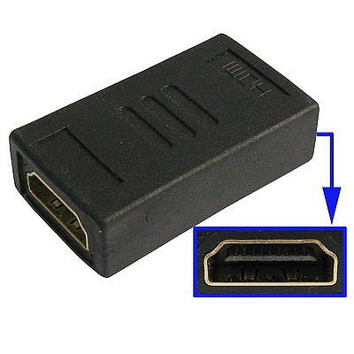 BYSECUR BSC01664 Empalmador cables HDMI. Hembra / Hembra