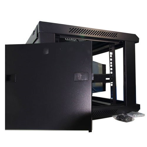 BYSECUR BSC02922 Armario Mural Rack de 6U de 19" desmontado. Medidas 60 x 45 (2)