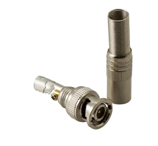 BYSECUR BSC03122 Conector BNC macho para atornillar