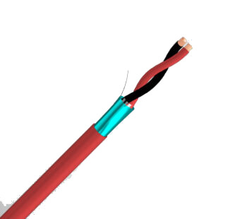 Comprar BYSECUR BSC15100CI Bobina 100m Cable Incendio SOZ1-K (AS+) PH120 2x1,5mm² Cca 300/500V