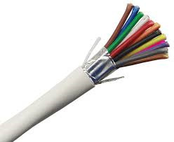 BYSECUR BSC21548 Rollo 100m de cable flexible 12 hilos apantallado libre halógenos (12x0,22 AL/M HF)