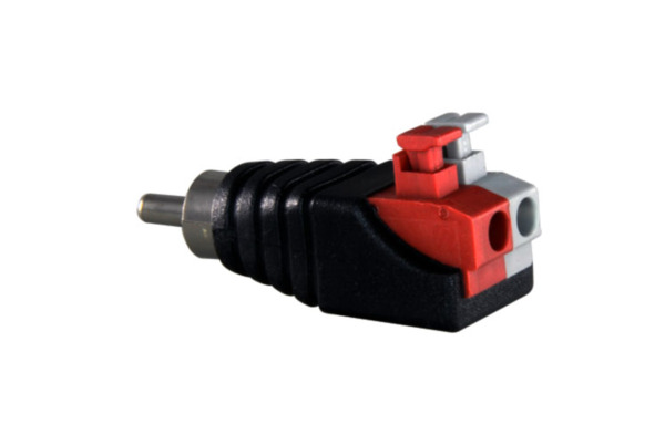 BYSECUR BSC23358 Conector RCA macho de fácil conexionado