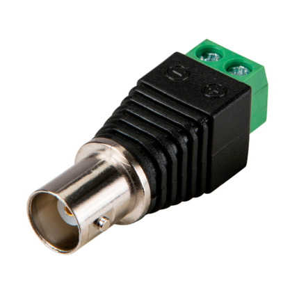 Comprar BYSECUR BSC23362 Conector de vídeo BNC hembra con salida +/- de 2 terminales