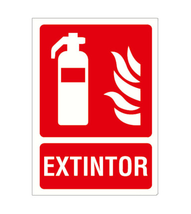 Comprar BYSECUR BSCEX101 Cartel de Señalización Extintor
