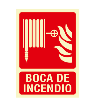 Comprar BYSECUR BSCEX111 Cartel de Señalización Boca de Incendio