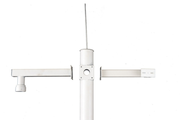 BYSECUR BSCPOLE35W Mástil Desmontable para CCTV de 3.5 metros Color Blanco (2)