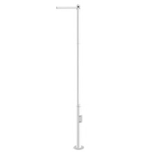 BYSECUR BSCPOLE35W Mástil Desmontable para CCTV de 3.5 metros Color Blanco