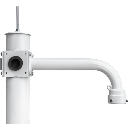 BYSECUR BSCPOLE45W Mástil Desmontable para CCTV de 4.5 metros Color Blanco (3)