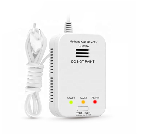 BYSECUR GS869 Detector de Gas Alimentación AC 220V/50Hz