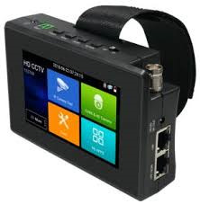 Comprar BYSECUR M-IPC-200B Tester CCTV de 4" de muñeca para cámaras IP, HDTVI, HDCVI, AHD, CVBS. POE, WiFi