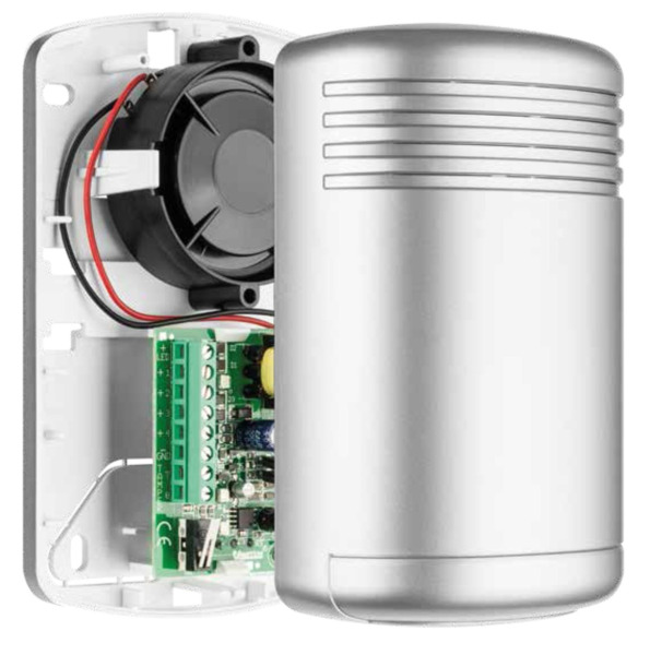 BYSECUR MINI HOLA A Sirena interior Venitem MINI-HOLA-A Autoalimentada con batería (2)