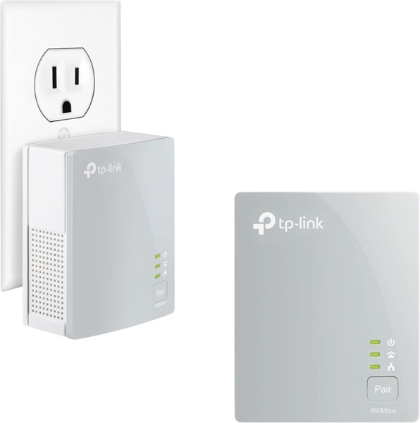 BYSECUR TL-PA4010KIT Pareja de adaptadores PLC Tplink. Transmite ethernet por la red eléctrica hasta 300 metros (2)