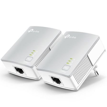 BYSECUR TL-PA4010KIT Pareja de adaptadores PLC Tplink. Transmite ethernet por la red eléctrica hasta 300 metros