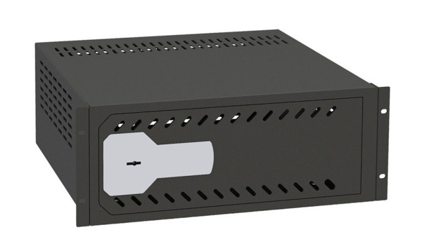 BYSECUR VR-190 Caja fuerte especial para videograbador. Cierre con llave. 385 ancho. Para insertar en Rack 19" (1)