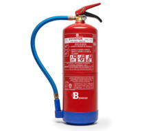 BYSECUR VU-6-PPA Extintor De Agua AG 6LT AFFF con base de plástico