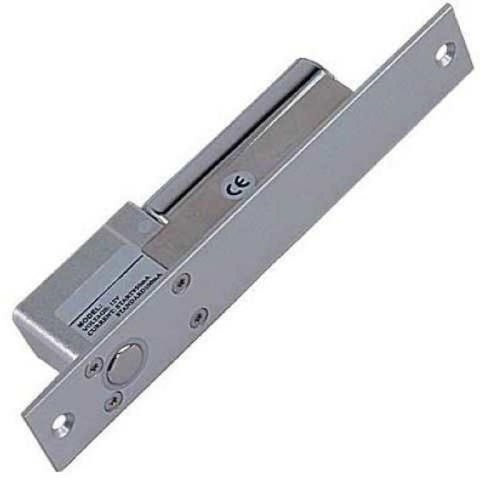 BYSECUR YB-100PLUS Cerradura electromagnética para puerta. Con cierre tipo bulón NC: Normalmente Cerrado Retención 800kg