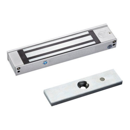 Comprar BYSECUR YM-180-S Cerradura tipo ventosa electromagnética para puerta sencilla. Resistencia lineal 180Kg