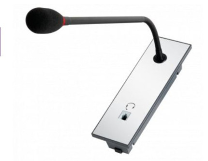 Comprar (C-CDMI50PHD) COMMEND ACCESORIO DEL PUESTO DE CONTROL CONDUCTOR CON MICRÓFONO CUELLO CISNE Y PUERTO PARA AURICULAR
