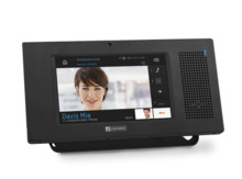 (C-EE980CM) COMMEND PUESTO DE CONTROL CON CÁMARA DUETTO EE980 HÍBRIDO IOIP/SIP, INTERFAZ TÁCTIL, POLICARBONATO NEGRO