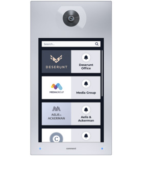 Comprar (C-OD10-TDCM) COMMEND INTERFONO ANTIVÁNDALICO CON PANTALLA TACTIL 10" Y CÁMARA PARA EXTERIOR/INTERIOR