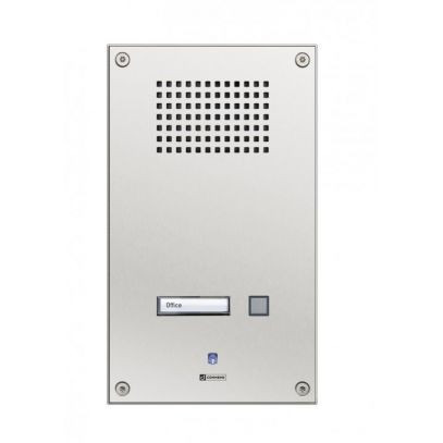 (C-SIP-WS201V) COMMEND INTERFONO SIP ANTIVANDALICO SOLO AUDIO 1 BOTON PARA ANCLAJE EN PARED