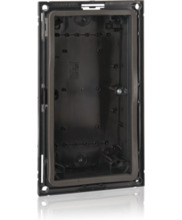 (C-WSFB50P) COMMEND WS FLUSH-MOUNT KIT FOR POLYCARBONATE STATIONS AND EXPANSION MODULES, FORMAT FULL HEIGHT