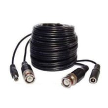 Cable coaxial para cámaras de seguridad vídeo y alimentación, 20 m