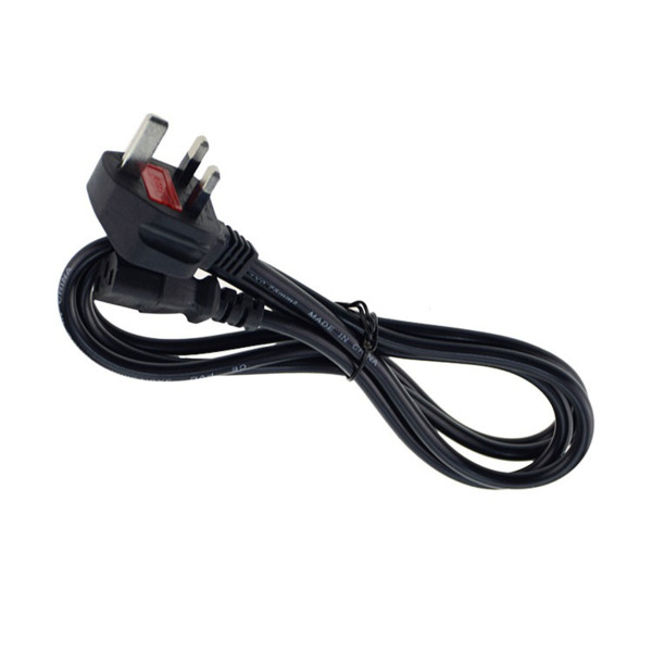 Cable de alimentación para equipos eléctricos. Enchufe UK 3P. 3x0,75mm² CU. 13A, 250V. BS, CE, RoHS.