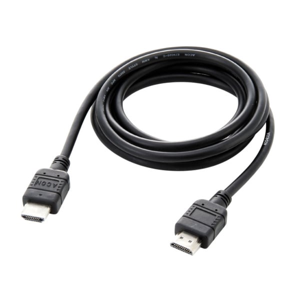 Cable HDMI. Macho a macho. 2 metros. PVC.