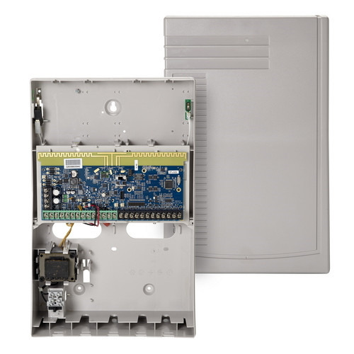 CaddX NXG9-RF-LB Central xGen Connect 9 de 8 a 48 zonas, con IP y receptor LoNa en placa, caja de plástico. Grado 2