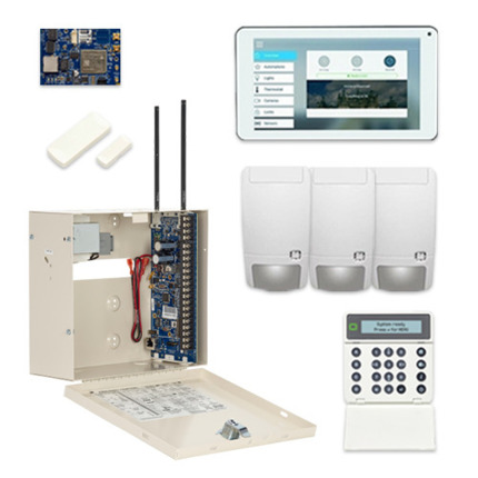 Comprar PROMO_KIT_NXG4_RF Kit xGenconnect compuesto de Panel NXG4-RF, teclado UX-TOUCH, teclado NXG1830, comunicador 4G/WiFI, 3 detectores VR y contacto magnético