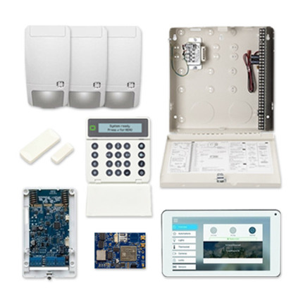 Comprar PROMO_KIT_NXG8 Kit xGenconnect compuesto de Panel NXG8, receptor VR, teclado UX-TOUCH, teclado NXG1830, comunicador 4G/WiFI, 3 detectores VR y contacto magnético