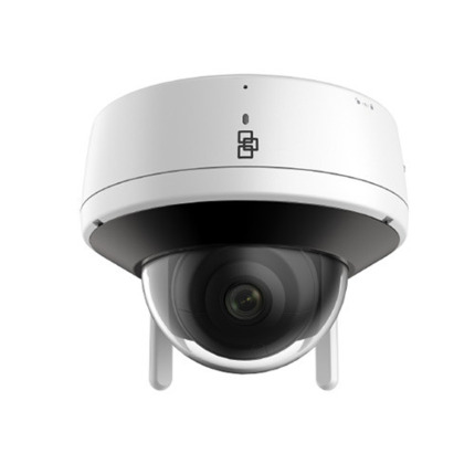 Comprar TVUC-B01-0401-DOM-W Mini-domo IP 4Mpx, , óptica fija 2.8 mm, LEDs IR 30m, ranura microSD, micrófono incorporado, Wi-Fi, H.265+, IP66, 12Vdc.