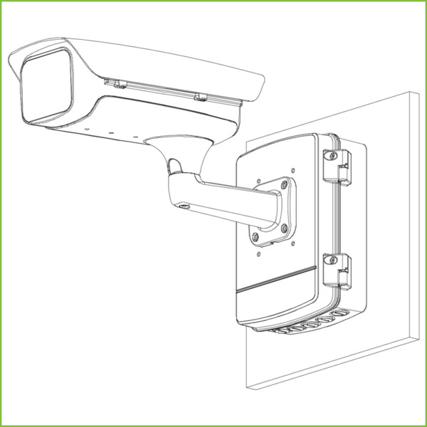 Caja alimentación y conexiones Water-proof IP66 para Domos motorizados (2)