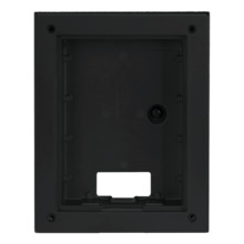 Caja de montaje para insertar para VTO220xF-P. Color negro