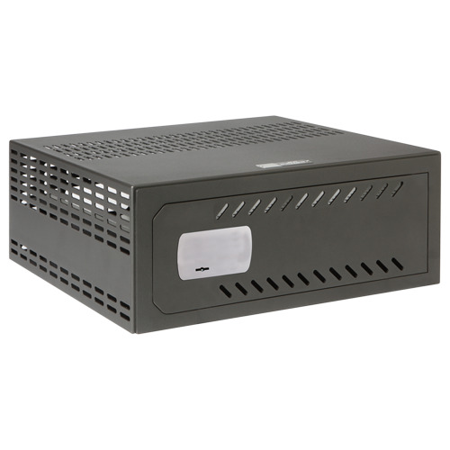 Caja fuerte para DVR - Específico para CCTV - Para DVR de 1U rack - Cerradura mecánica - Con ventilación y pasacables - Calidad