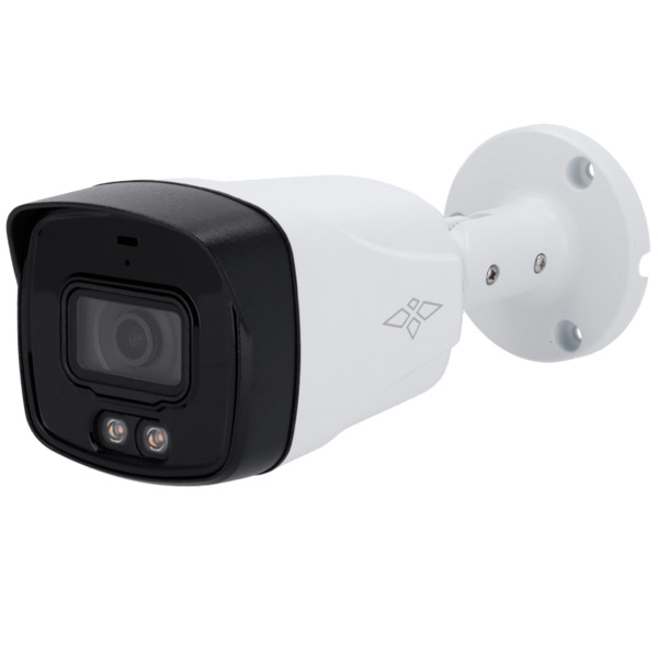 Cámara bullet HDCVI X-Security - CMOS 4K - Lente 3.6 mm - WDR(120dB) - Luz dual: IR + Blanco alcance 40 m | Micrófono - Impermea