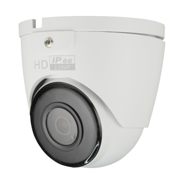 Cámara domo Gama 1080p ECO - 4 en 1 (HDTVI / HDCVI / AHD / CVBS) - 1/2.7&quot; SmartSens© SC2235+FM8536E - Lente 2.8 mm - IR LED