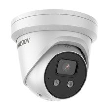 Cámara Domo IP 4K 2.8mm IP67 Luz estroboscópica y alarma AcuSense IR30 E/S Audio-Alarma. Micro Altavoz Hikvision