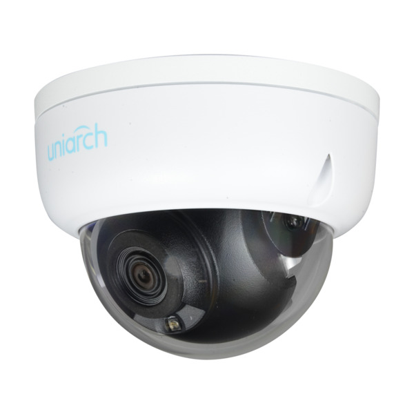 Cámara IP 2 Megapixel - Gama Uniarch - 1/2.9&quot; Progressive Scan CMOS - Lente 2.8 mm - IR LEDs Alcance 30 m - Interfaz WEB, C