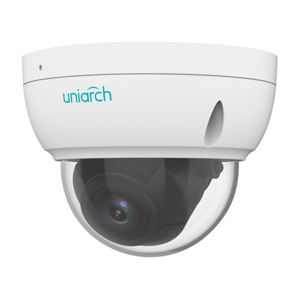 Cámara IP 5 Megapixel - Gama Uniarch - 1/2.7&quot; Progressive Scan CMOS - Lente 2.8-12 mm - IR LEDs Alcance 30 m - Interfaz WEB