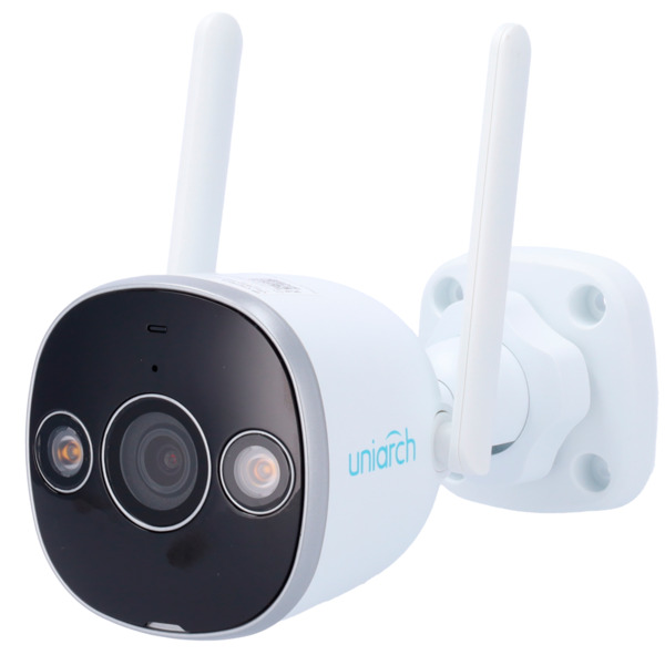 Cámara IP 5 Megapixel WiFi - Gama Uniarch - 1/3&quot; Progressive Scan CMOS - Lente 2.8 mm - IR LEDs Alcance 30 m - Wifi IEEE802