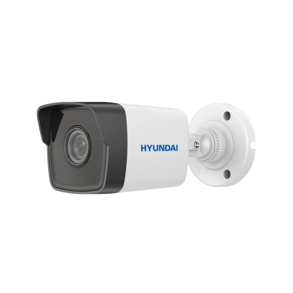 Cámara IP HYUNDAI Value Line. 4MP@15ips, H.265+/H.265. ICR, 0,01 lux, Smart IR 30m. Óptica fija de 2,8 mm. WDR 120dB, 3D-DNR, RO