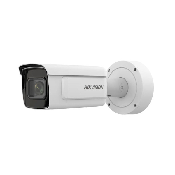 Cámara IP LPR Hikvision. 4MP@25/30ips, H.265+/H.265. ICR, 0,0005/0,0001 lux, Smart IR 50m. Óptica motorizada de 2,8~12 mm. WDR 1