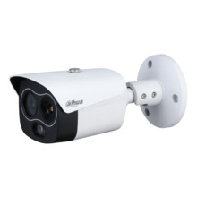 Cámara Térmografica IP DUAL 256*192 7mm + 4M 8mm IP67 12V PoE AUDIO E/S